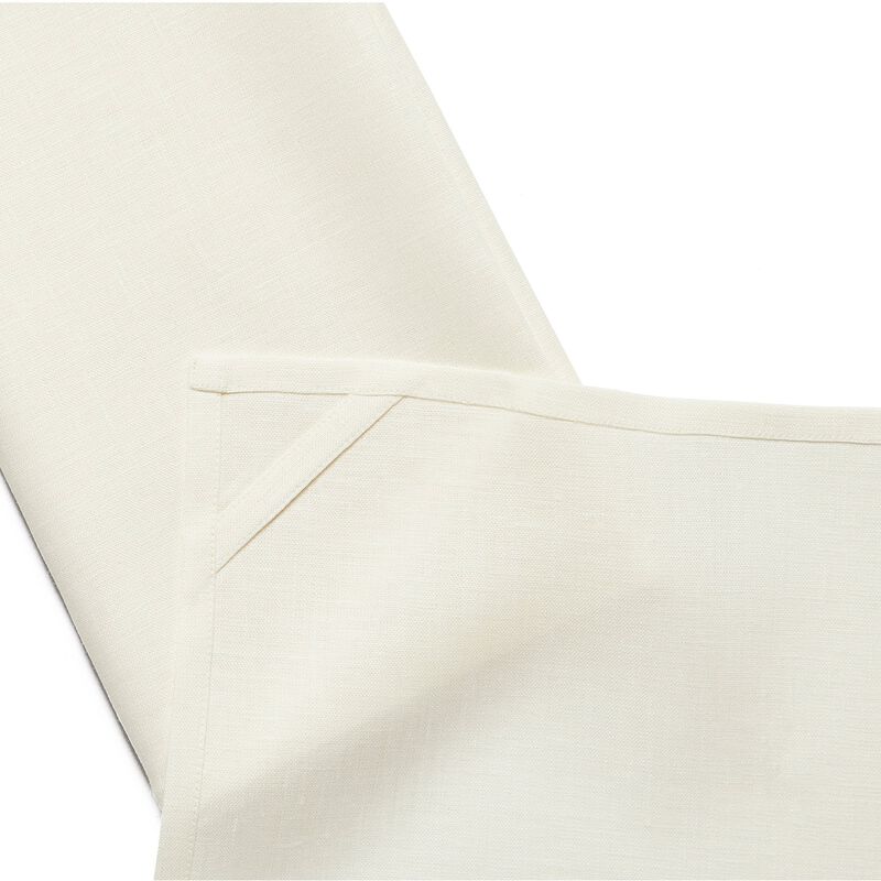 Solino Home 100% Pure Linen Kitchen Towels Set of 2 - 17 x 26 Inch | Fete