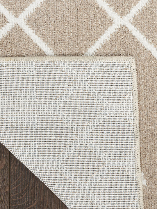 Astra Machine Washable ASW10 Taupe 9' x 12' Rug