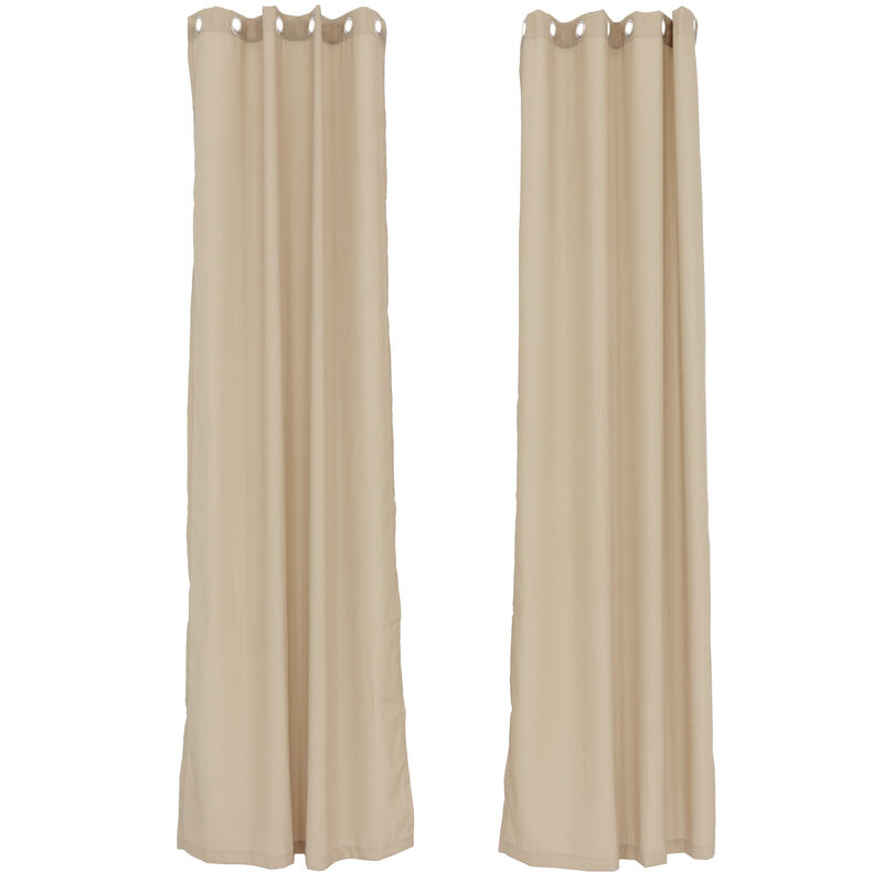 Sunnydaze Indoor/Outdoor Curtain Panel - 52 in x 120 in