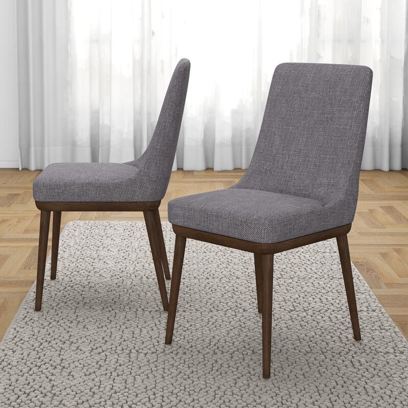 Ashcroft Furniture Co Kate Mid-Century Modern Dining Chair (Set of 2)