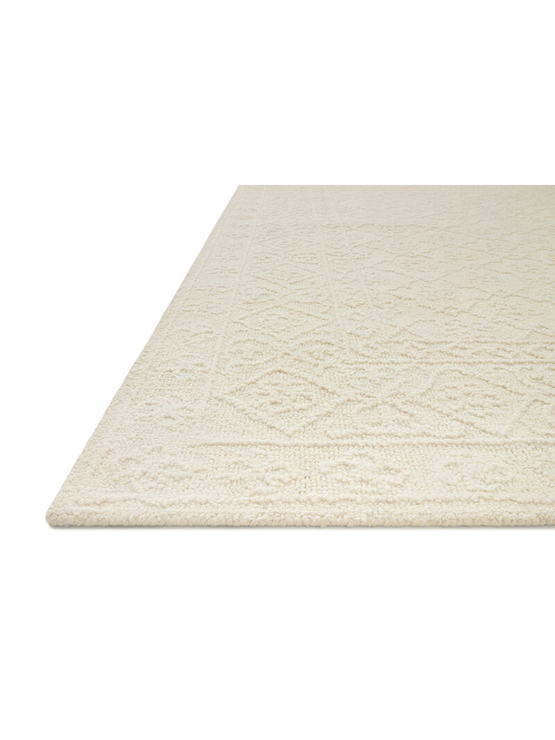 Cecelia CEC01 Ivory/Ivory 8'6" x 12' Rug