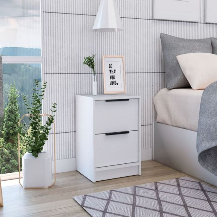 Nightstand Cervants, Bedroom, White