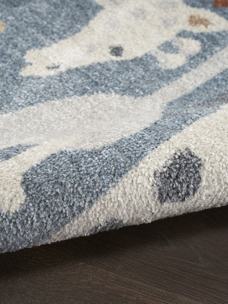 Astra Machine Washable ASW01 Multicolor 4' x 6' Rug