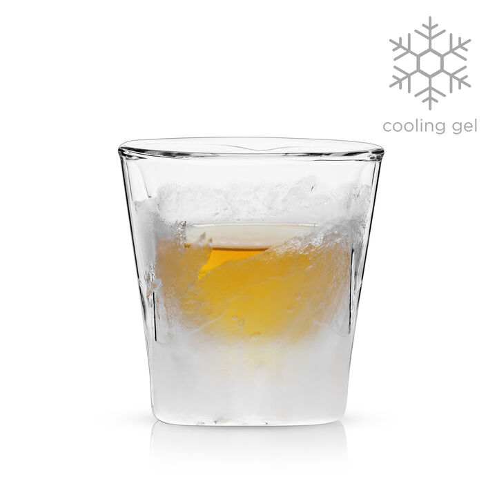 Glacier Double-Walled Chilling Whiskey Glass