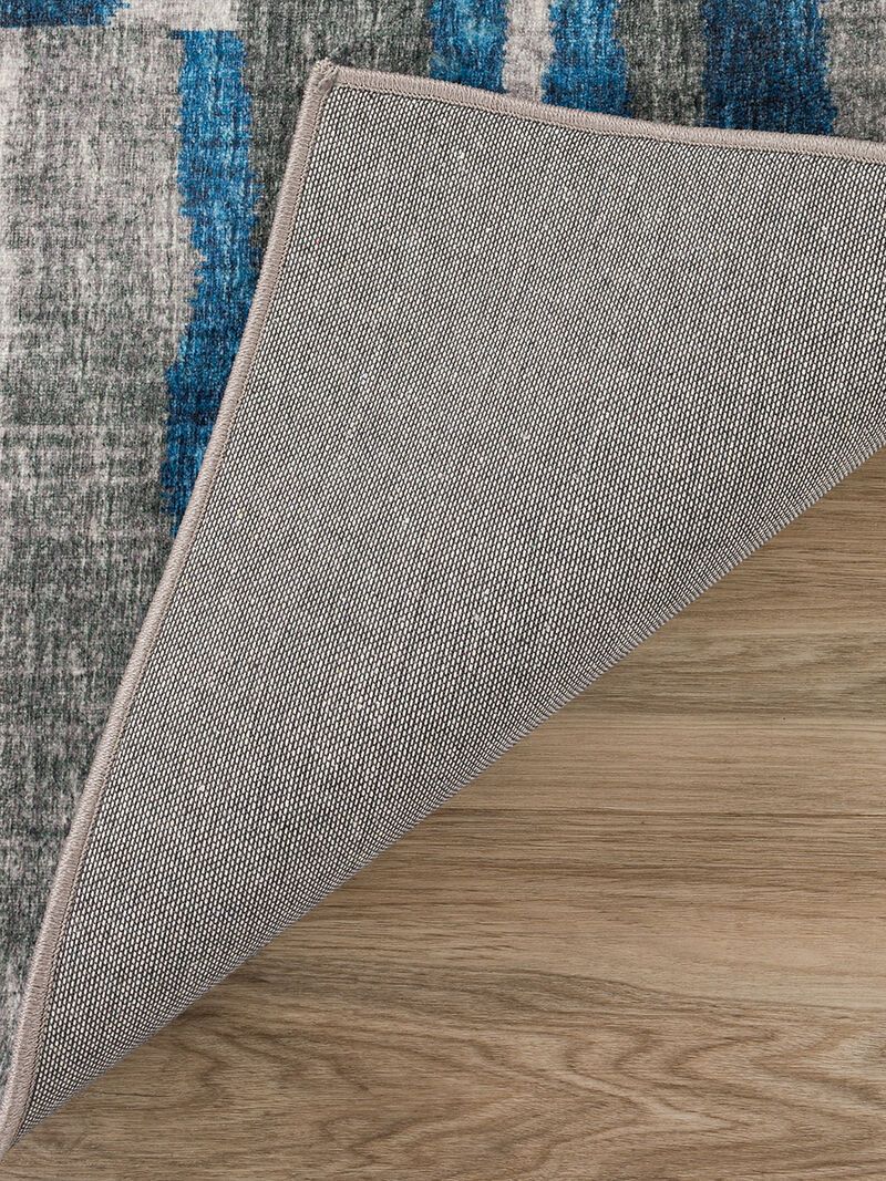 Brisbane BR7 Navy 3' x 5' Rug