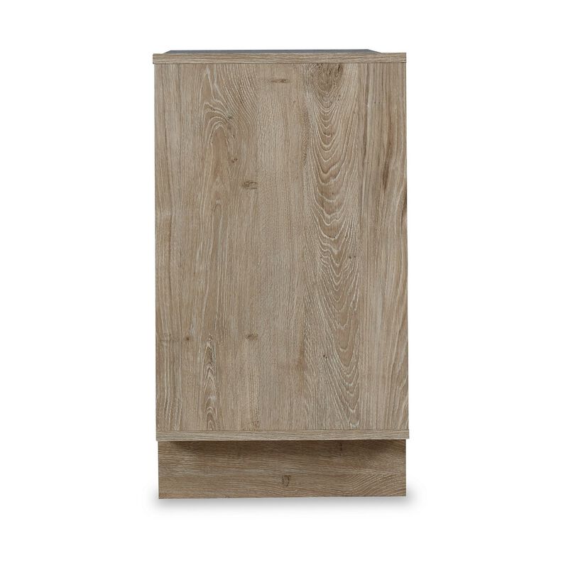 Fervor 59 Inch Dresser, 6 Drawers, Brown Wood Frame, Brushed Nickel Handles-Benzara