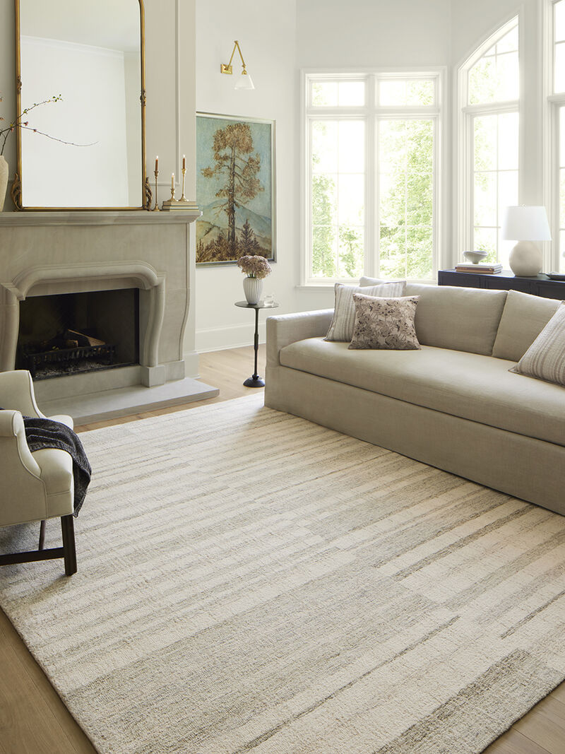 Chris CHR02 Natural/Sage 5' x 7'6" Rug