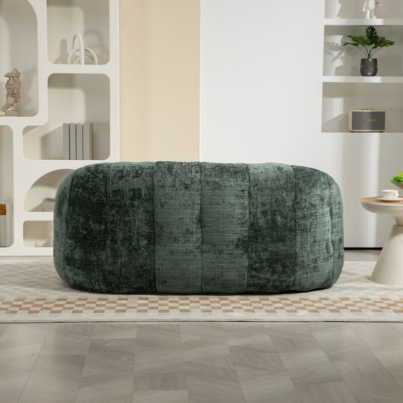 Merax Chenille Bean Bag Sofa Lazy Sofa