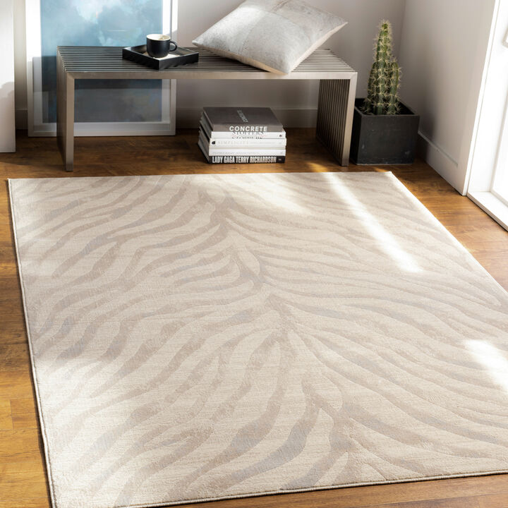 City CIT-2301 3'11' x 5'7' Beige Rug
