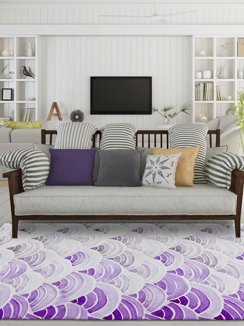 Seabreeze SZ5 Violet 3' x 5' Rug