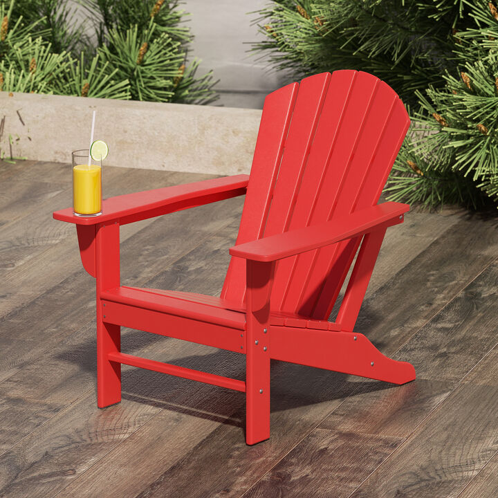 WestinTrends Outdoor Patio Adirondack Chair