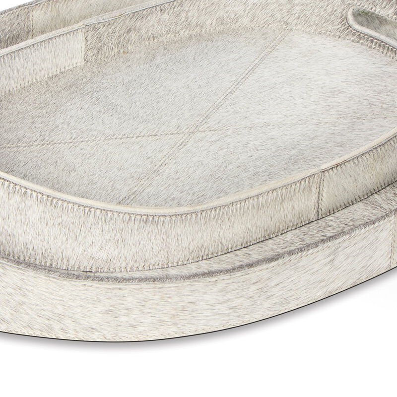 Andres Hair on Hide Tray Set