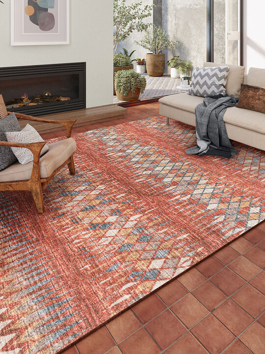 Winslow WL5 Paprika 8' x 10' Rug