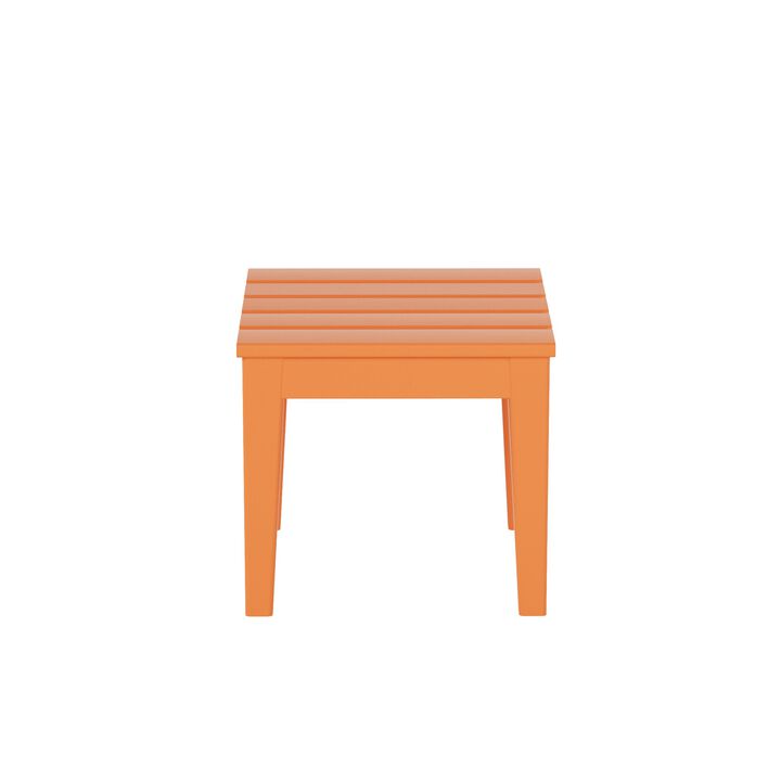 WestinTrends Outdoor Patio Modern Adirondack Side Table