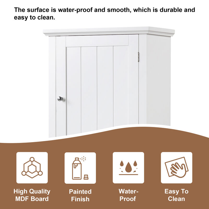 Merax Freestanding Storage Cabinet Bathroom Cabinet