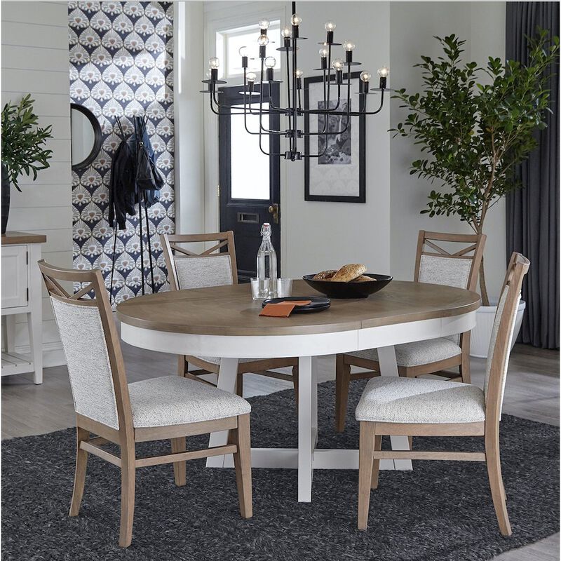 Parker House Furniture Modern Dining 48 In. Round Extendable Dining Table