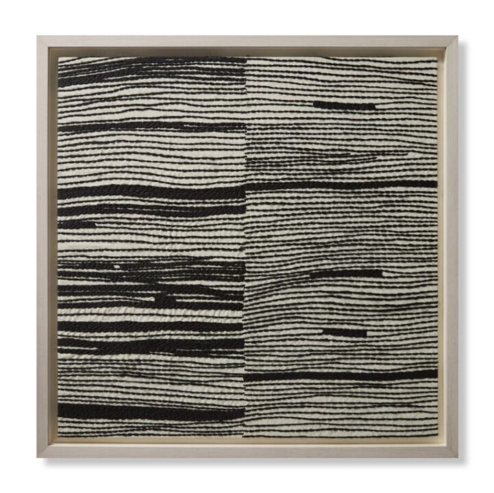 Frame Work Ivory Black Wall Art