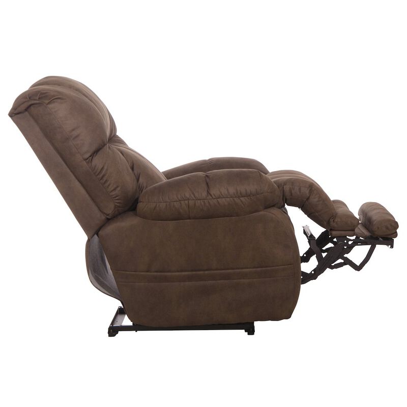 Catnapper Dawkins Oversized Power Lay Flat Recliner with Extra Extension Footrest