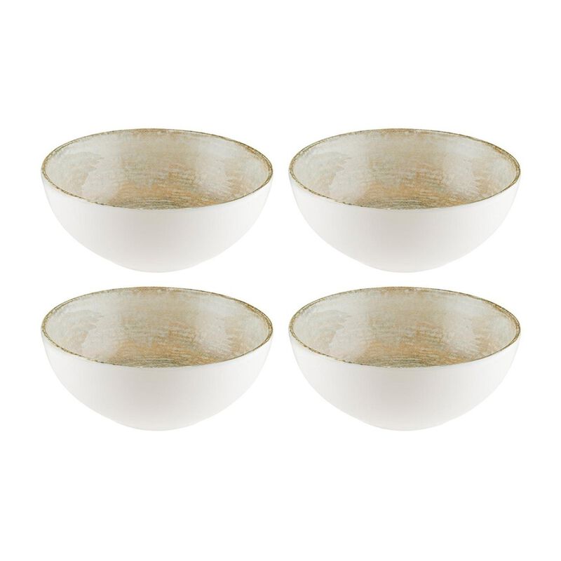 Patera dia.5.5" h:2.5" 15 oz. Round Decorated Porcelain Bowl (Set of 4)