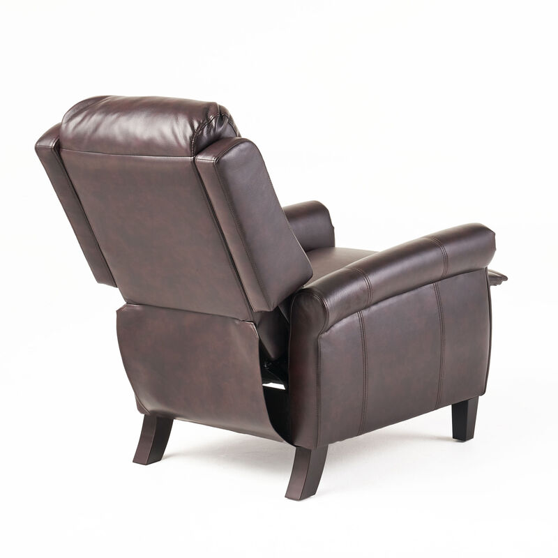 Merax Manual Pu Leather Recliner Chair
