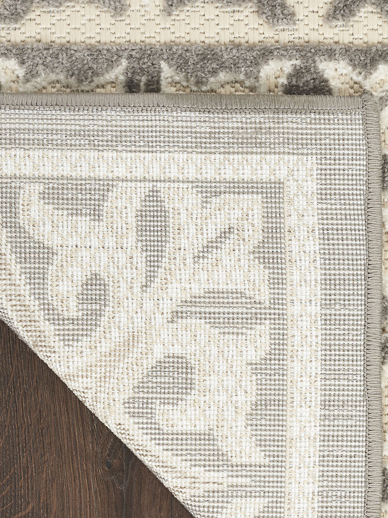 Aloha ALH34 Ivory/Gray 6' x 9' Rug
