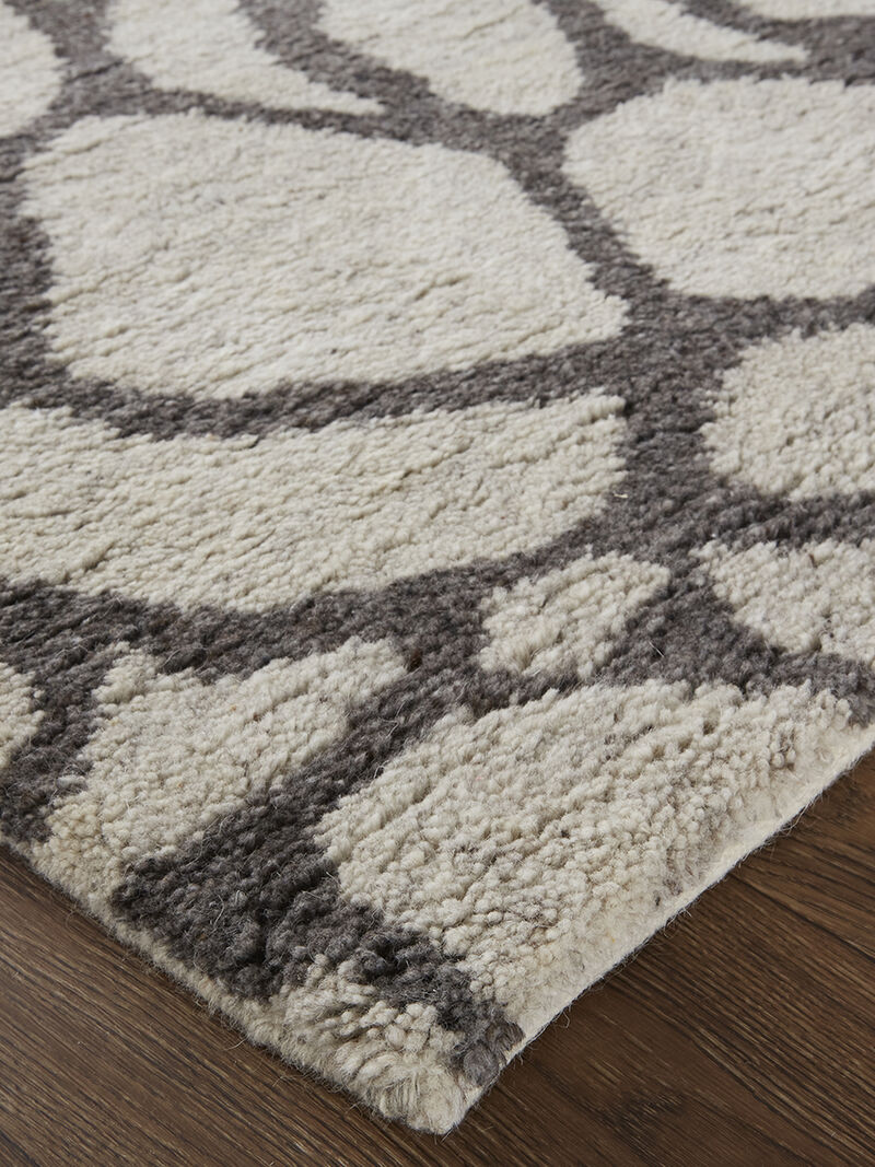 Belden T6001 Gray 5'6" x 8'6" Rug By Thom Filcia