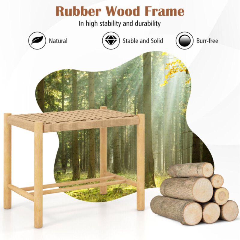 Hivvago 18 Inch Dining Stool Set of 2