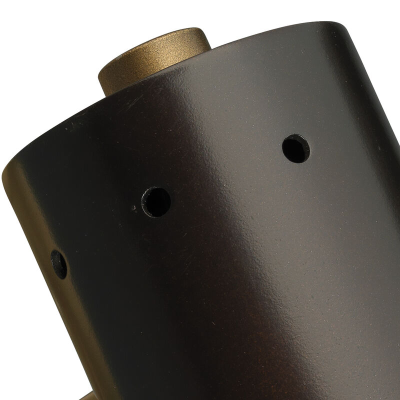 Milano Sconce, Oiled Bronze