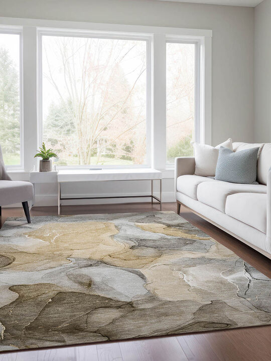 Odyssey OY4 Taupe 5' x 7'6" Rug