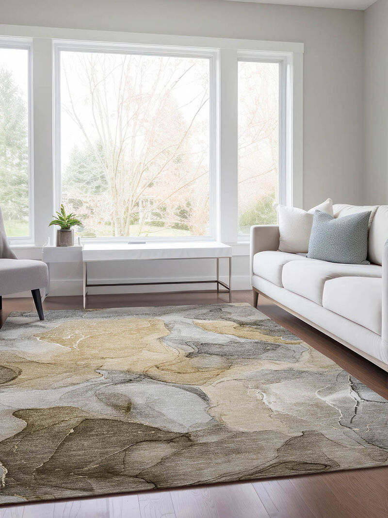 Odyssey OY4 Taupe 5' x 7'6" Rug