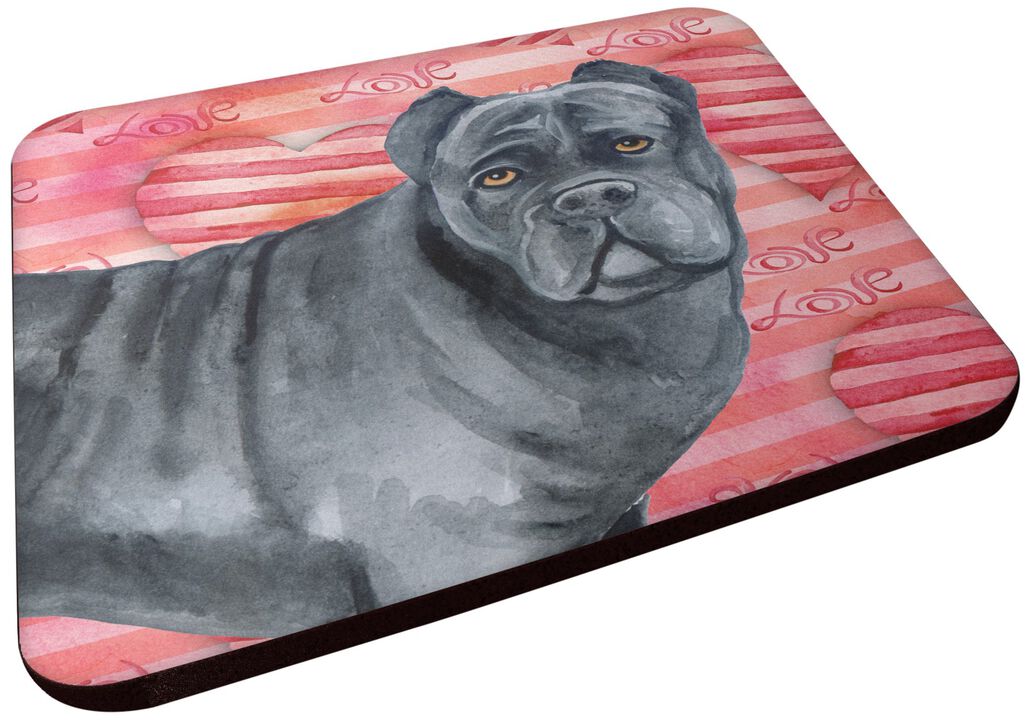 Caroline's Treasures Cane Corso Love Decorative coasters, Multicolor
