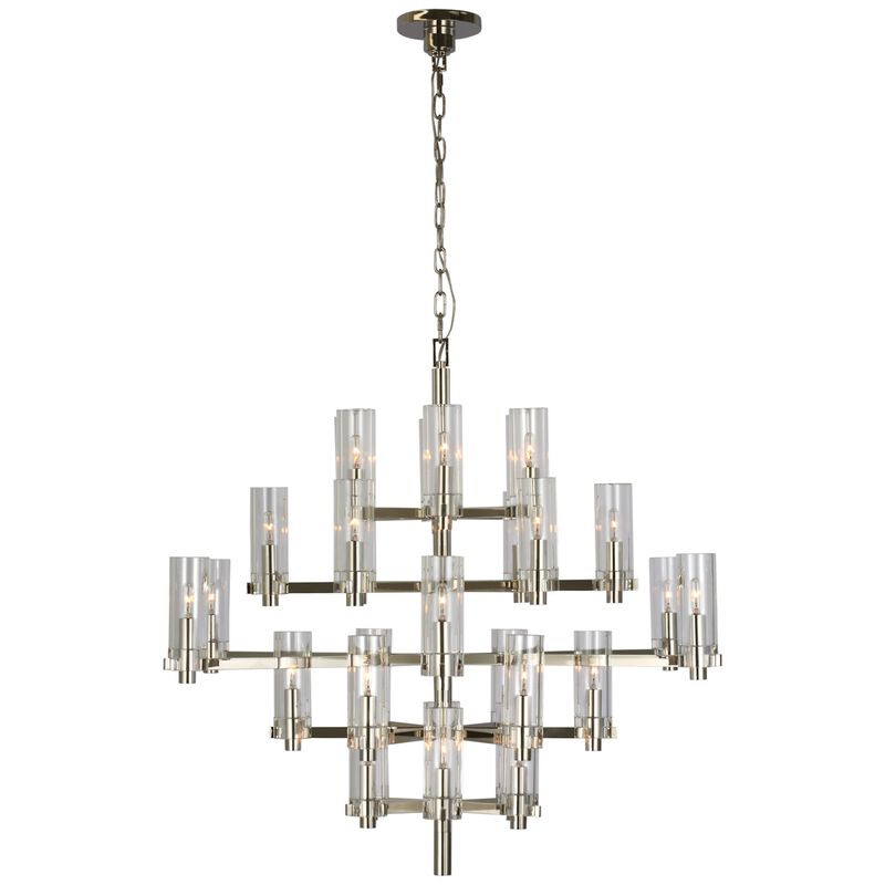 Chapman & Myers Sonnet Chandelier with Glass shade Collection