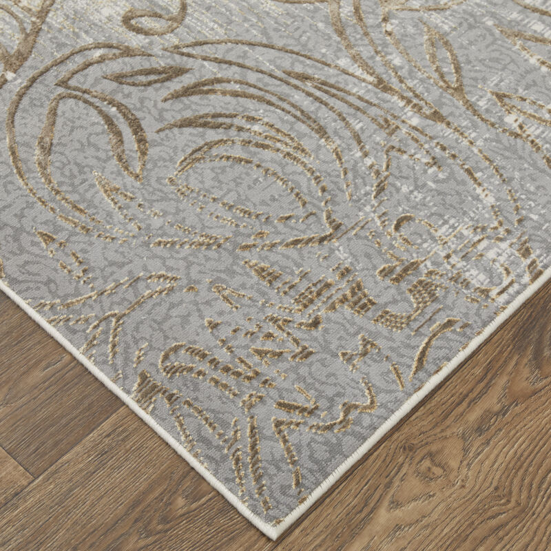 Celene 39L1F Silver/Tan/Gray 9' x 12' Rug