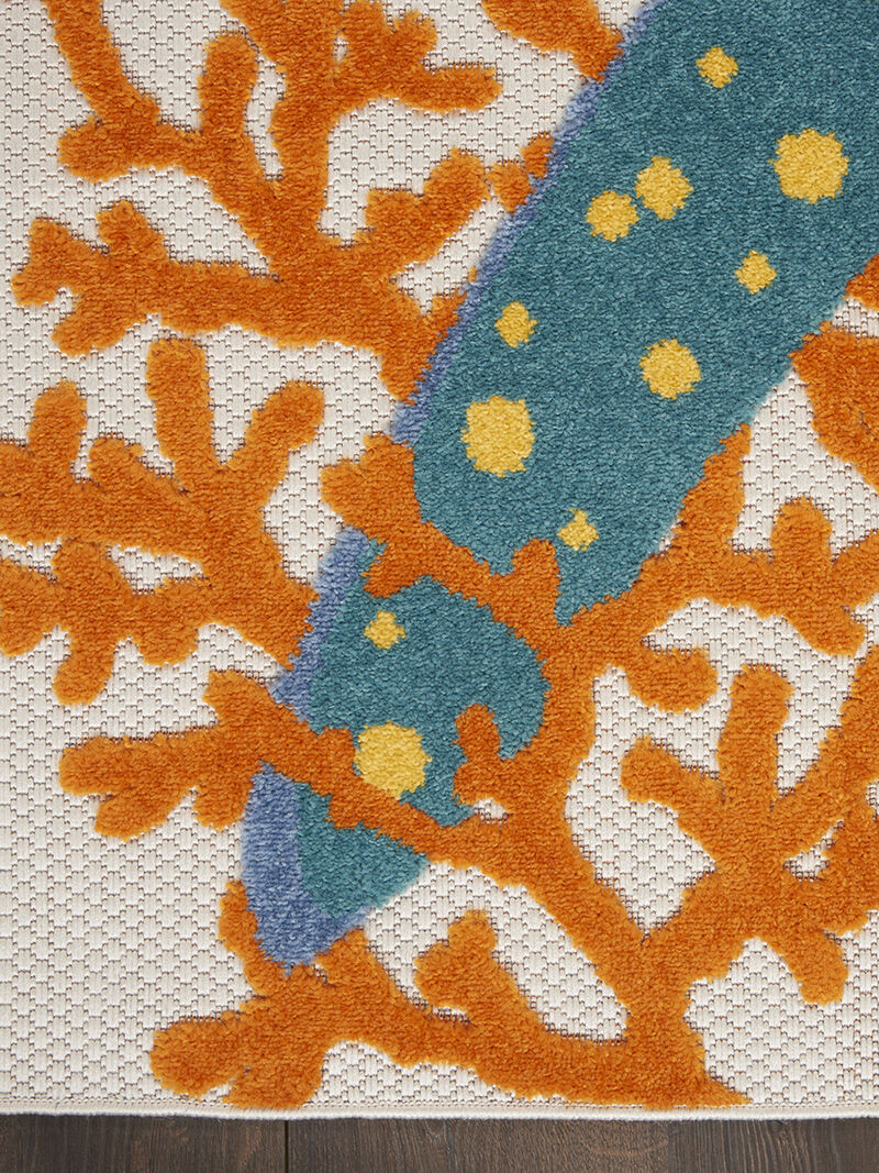 Aloha ALH24 Multicolor 6' x 9' Rug
