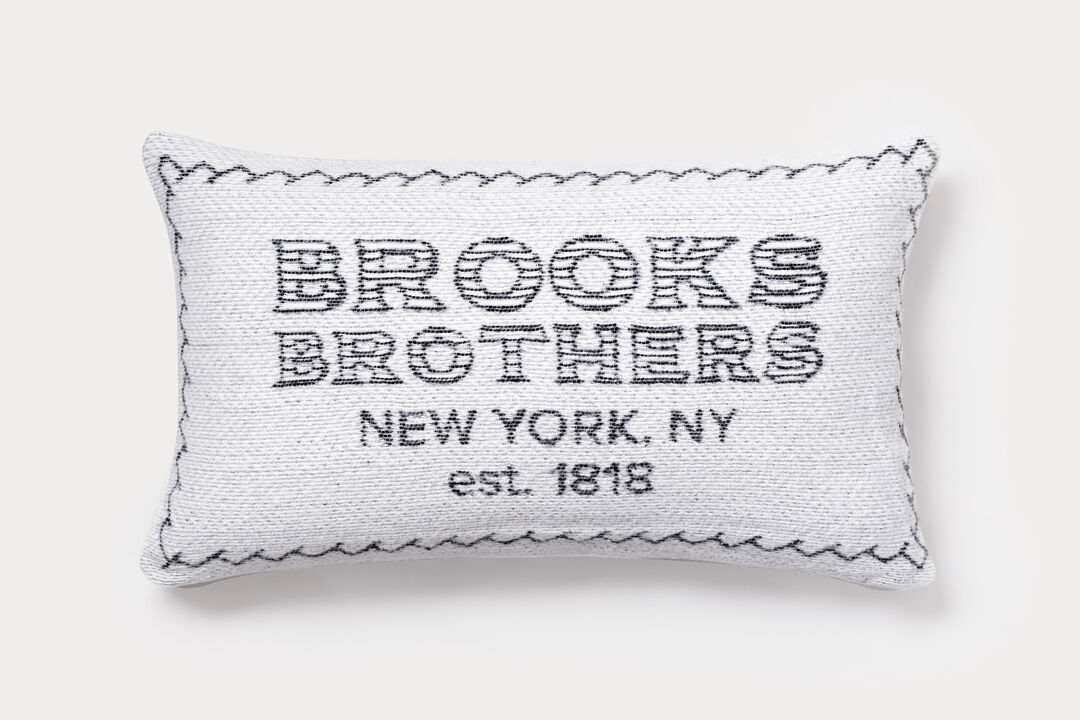 Brooks Brothers Est. Decorative Pillow