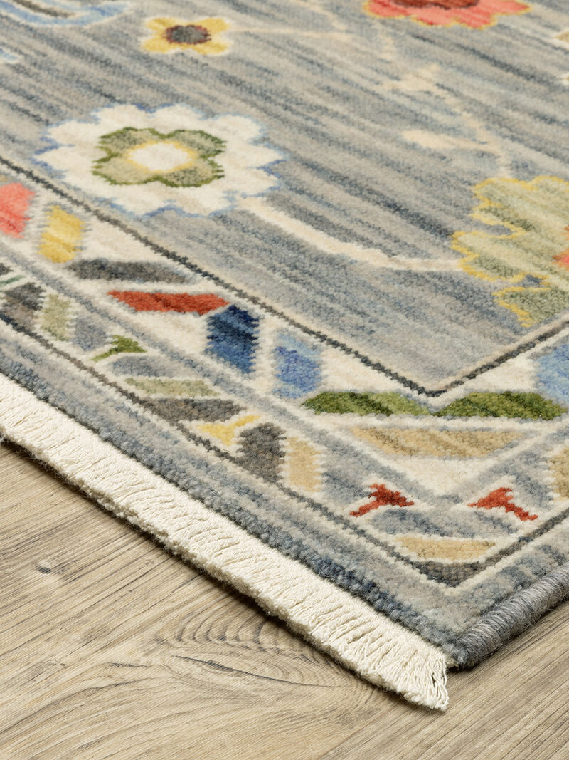 Lucca 3'3" x 5' Grey Rug