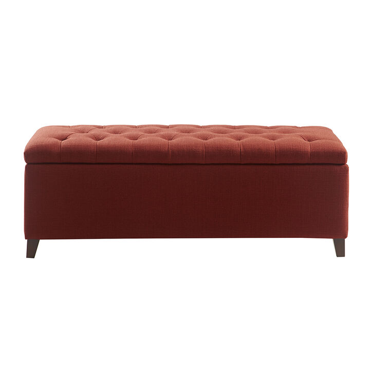 Gracie Mills Bianca Tufted Upholstered Storage Bench with Soft Close