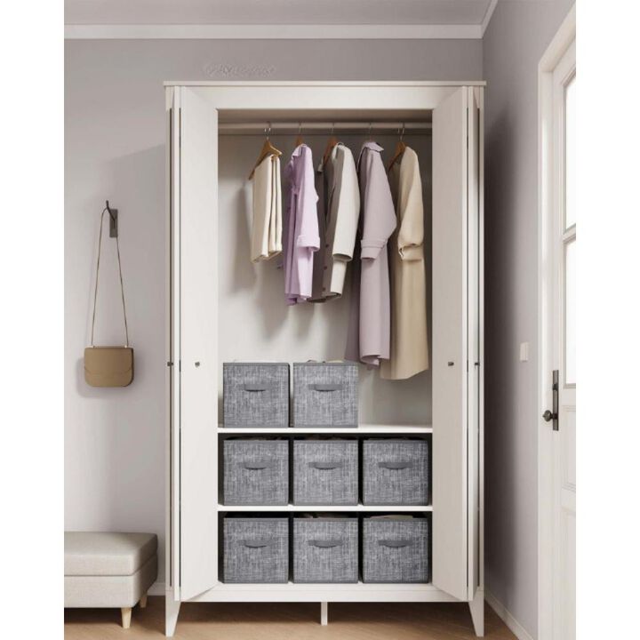 Set of 8 Storage Cubes for Efficient Organization and Stylish Home Storage Solutions
