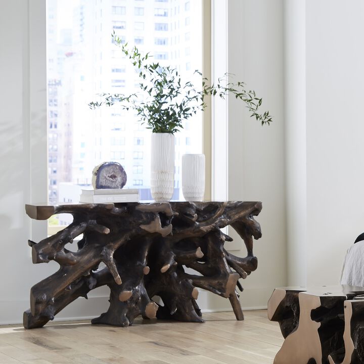 Beau Cast Root Console Table