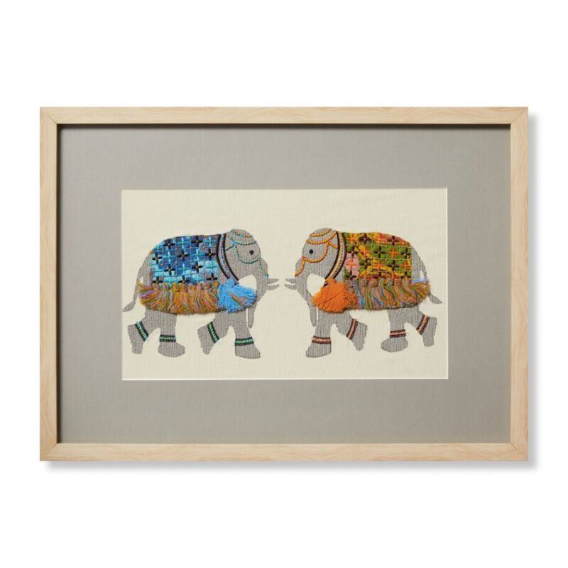 Fringe Benefits Natural Multi Wall Art