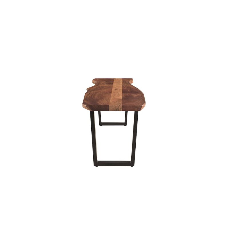 Taran Designs Oren 66 Live Edge Solid Wood Dining Bench