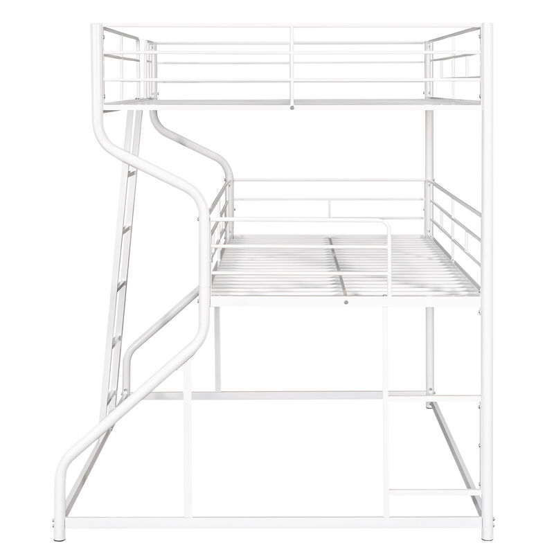 Merax Bedroom Triple Bunk Bed with Ladders