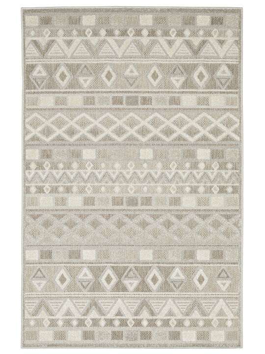 Tangier 3'3" x 5' Beige Rug