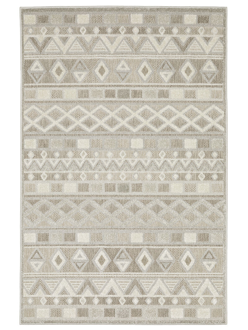 Tangier 3'3" x 5' Beige Rug