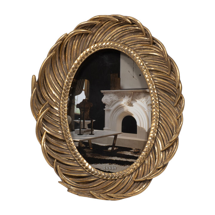 4x6 Feathers Around Photo Frame 4x6 Feathers Around Photo Frame