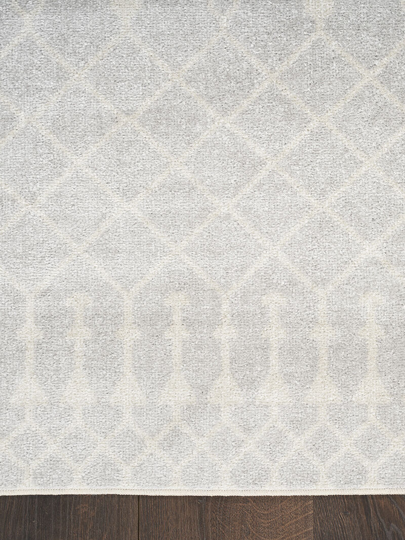 Astra Machine Washable ASW10 Gray 10' x 14' Rug