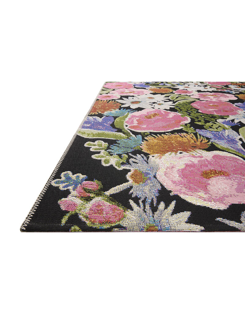 Botanical BOT01 Black/Multi 5'3" x 7'8" Rug