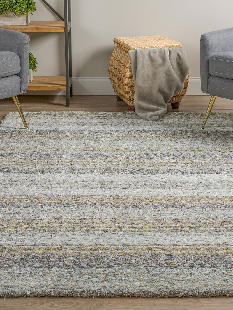 Joplin JP1 Pewter 5' x 7'6" Rug
