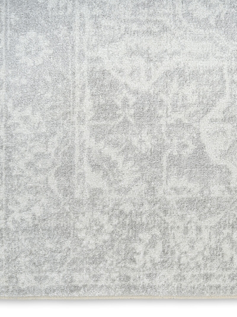 Astra Machine Washable ASW12 Gray 7'10" x 10' Rug