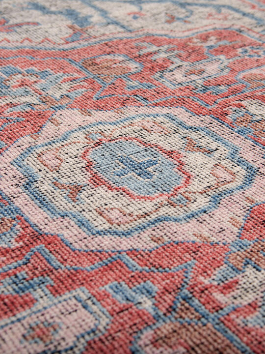 Centra CET723 Rust/Blue 6' X 9' Rug